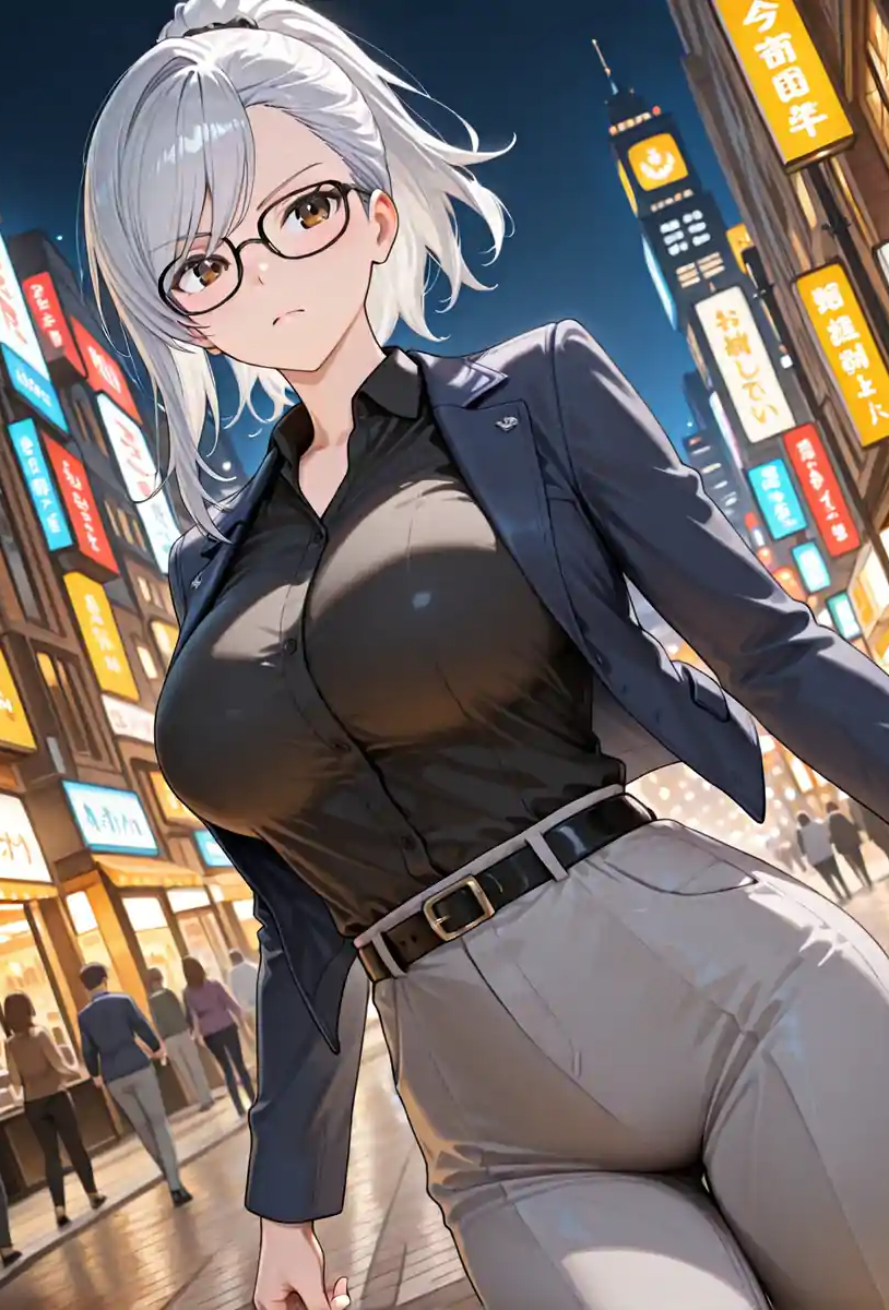 成熟冷艳的总裁与童颜巨乳的秘书